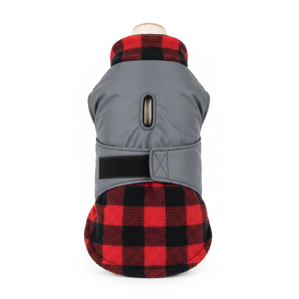 Reversible Fleece Dog Jacket